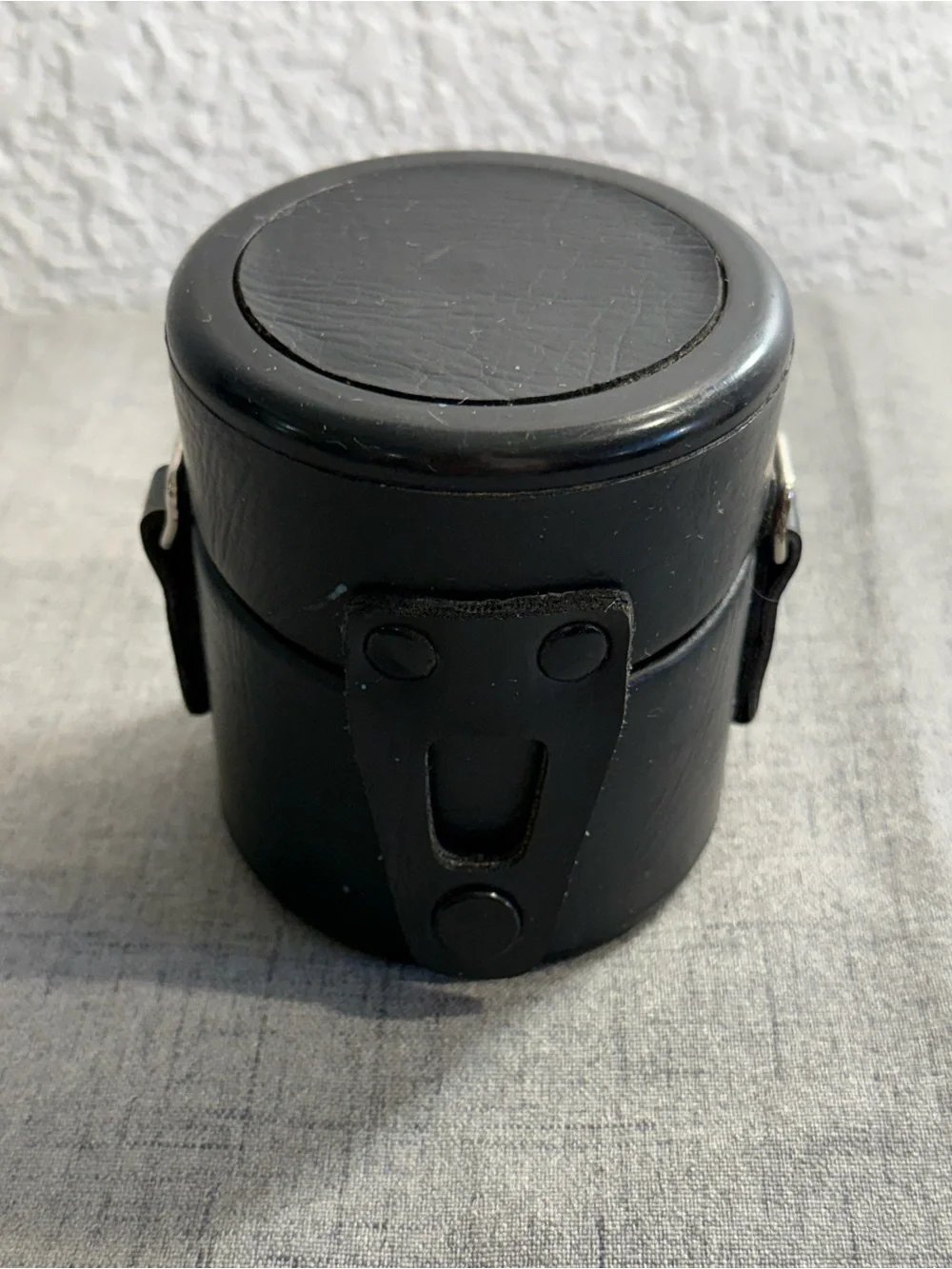Vintage J.C. Penney Multi-Coated 28mm or 50mm Prime Lens Leatherette Case.